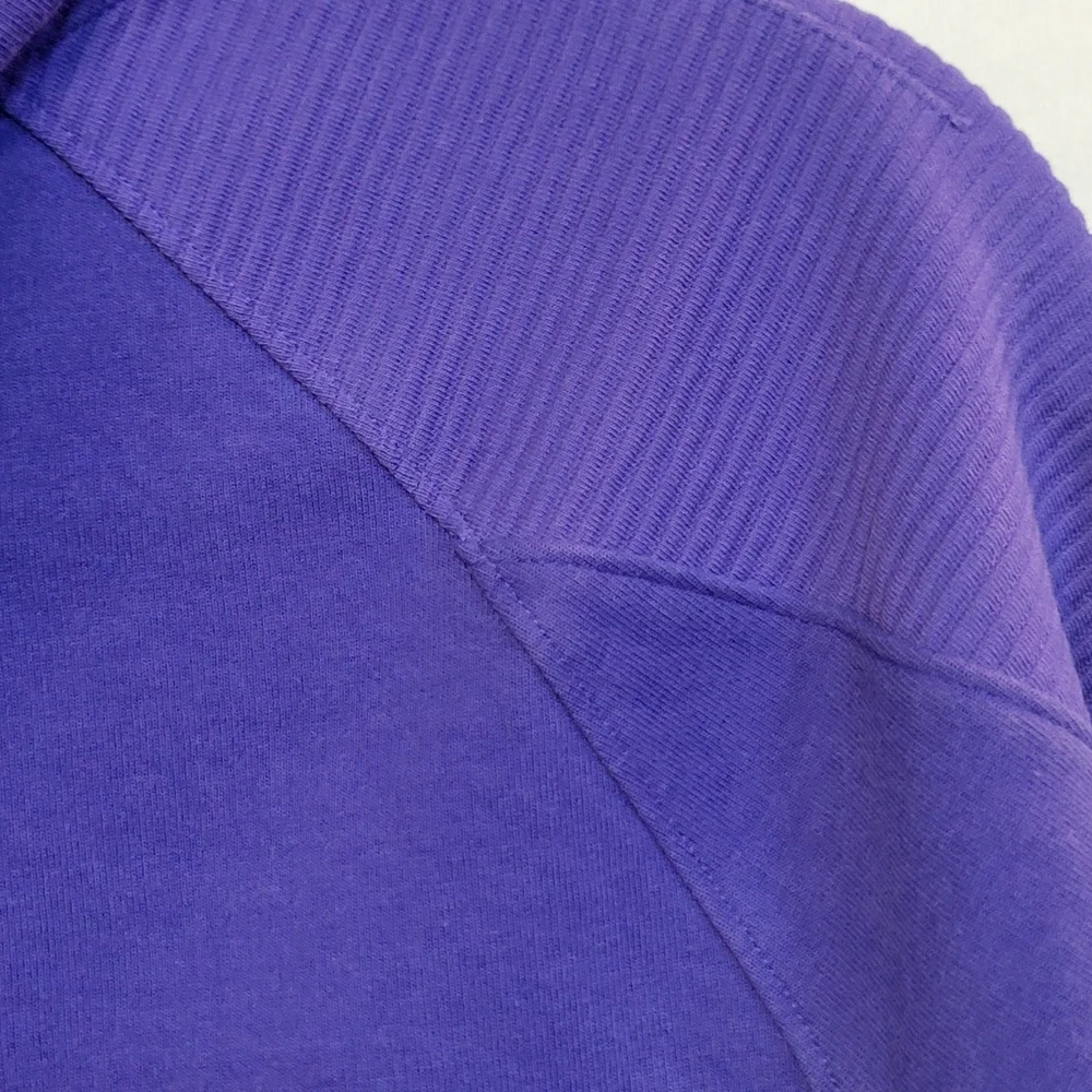 Under Armour Girls Youth MediumPurple Full Zip Hoodie